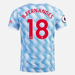 Manchester United Bruno Fernandes 18 Ude Trøjer 2021/22 – Kortærmet